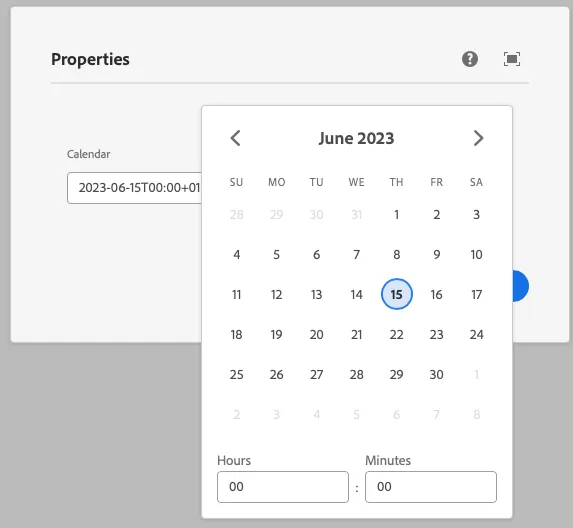 Calendar Component